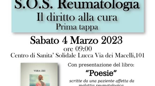 Locandina convegno reumatologia