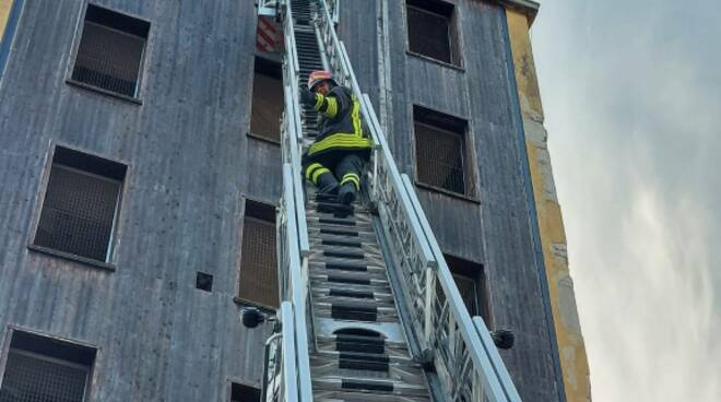 vigili del fuoco di Lucca Domenico Dottore