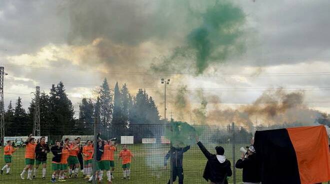 festa marginone promozione in Eccellenza calcio femminile