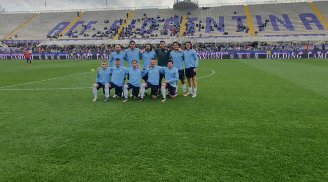 Seravezza Fiorentina amichevole serie D squadra panchin