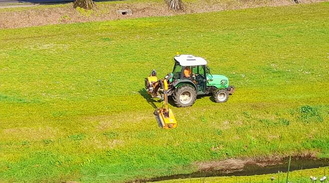 sfalci corridoi ecologici sugli spalti