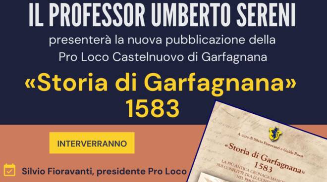 presentazione volume Storia di Garfagnana 1583