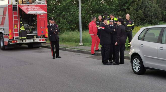 ricerca donna dispersa Santa Croce sull'Arno carabinieri vigili del fuoco