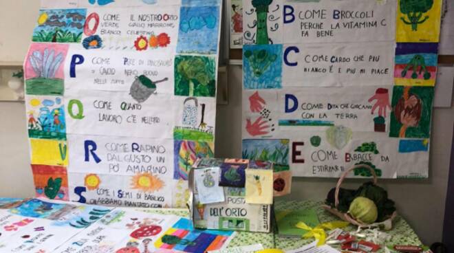 scuola, bambini, ambiente, laboratori, carta, mostra