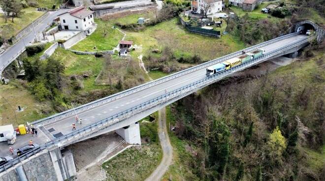 viadotto San Donnino collaudi