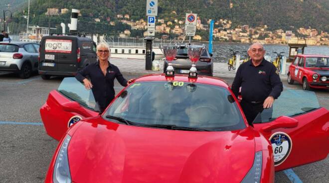 Fabio Vergamini Anna Maria Fabrizi regolarità auto storiche Ferrari