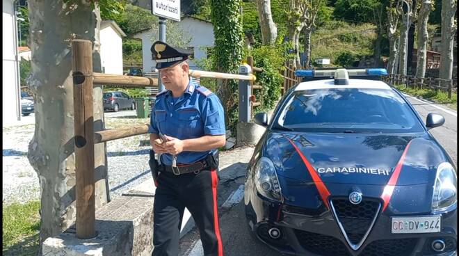 carabinieri vagli sotto