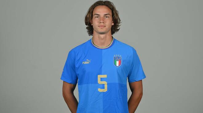 Daniele Ghilardi difensore di Lucca nazionale under 20