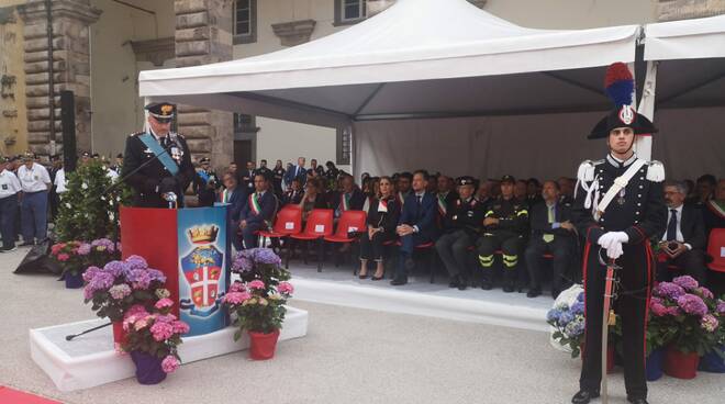 festa dell'arma dei carabinieri a Lucca 2023