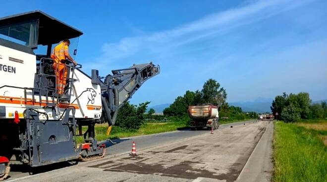 lavori stradali a porcari