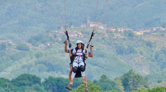 volo parapendio monte bargiglio