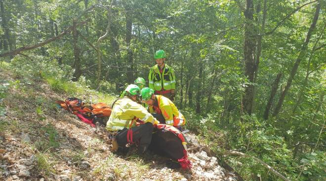 sast soccorso pania di corfino