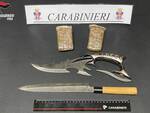 coltello, droga, carabinieri, san miniato