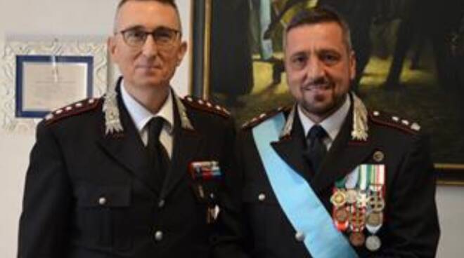 Il tenente colonnello Salvatore Leone comando carabinieri Pisa