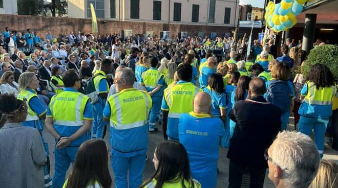 inaugurazione nuova sede misericordia di lucca