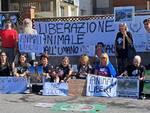 protesta animalisti Festa del Cacciatore Montopoli