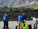 soccorso alpino siciliano turista massese morto sull'Etna