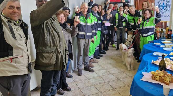 Brindisi di auguri di Natale Anpana Lucca