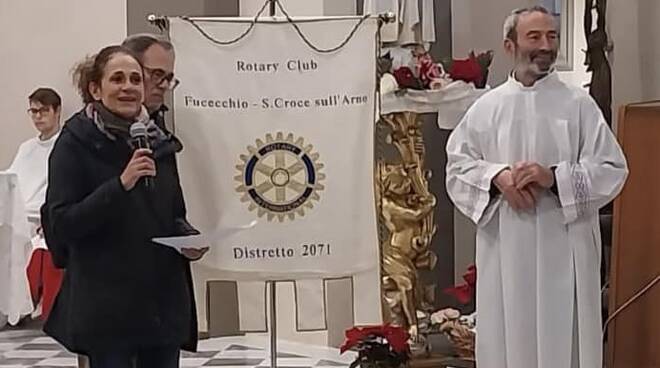 consegna buoni spesa, rotary, santa croce sull'arno