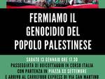 "Fermiamo il genocidio in Palestina": manifestazione a Pisa
