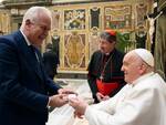 Giani con Papa francesco
