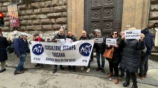 No alla legge bavaglio: mobilitazione dei giornalisti toscani 