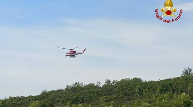 elicottero vigili del fuoco 