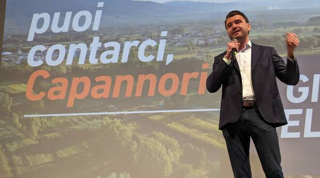 Giordano Del Chiaro presenta il programma per capannori ad Artè