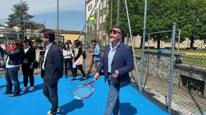 inaugurazione nuovo campo da tennis porcari 