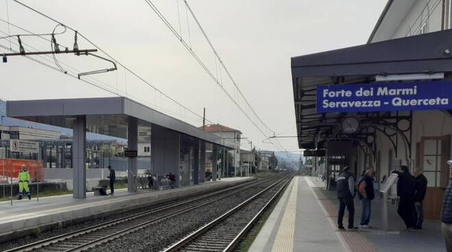 lavori di riqualificazione stazione forte dei marmi