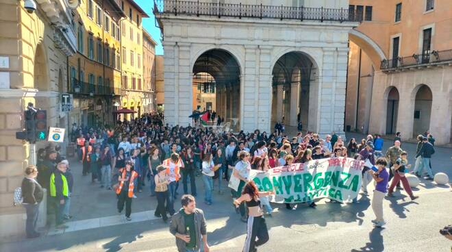 pisa, manifestazione studenti, università, palestina