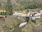 ponte tibetano sulla turrite a gallicano