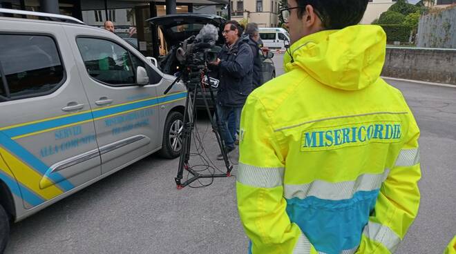 telecamere rai news 24 alla misericordia di lucca