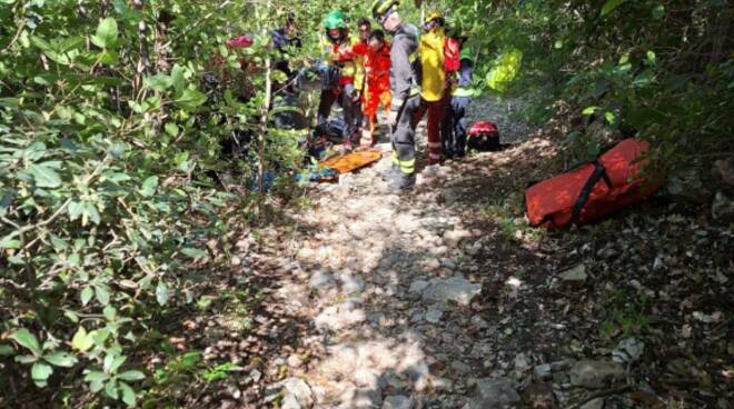 vigili del fuoco soccorso alpino 