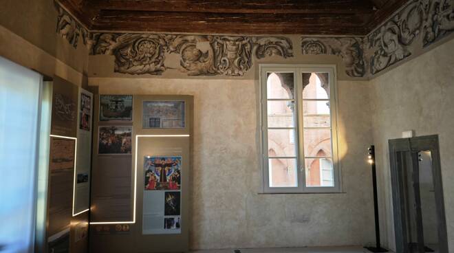 affresco rinascimentale Palazzo Guinigi
