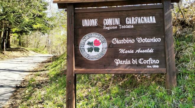 giardino botanico Maria Ansaldi Pania di Corfino