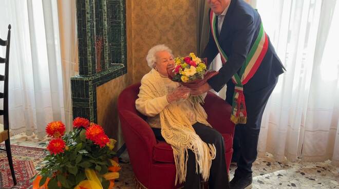 Norma Magini, montopoli, 100 anni, centenaria