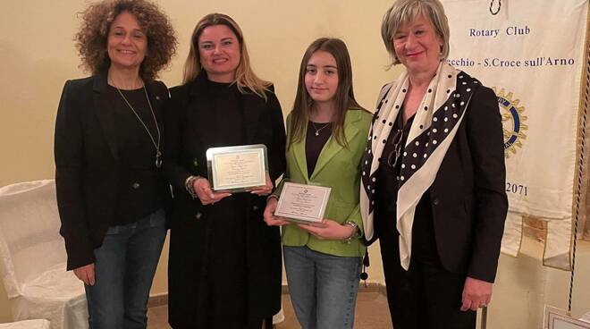 Premio Scuola, Rotary Club di Fucecchio Santa Croce sull’Arno, rotary